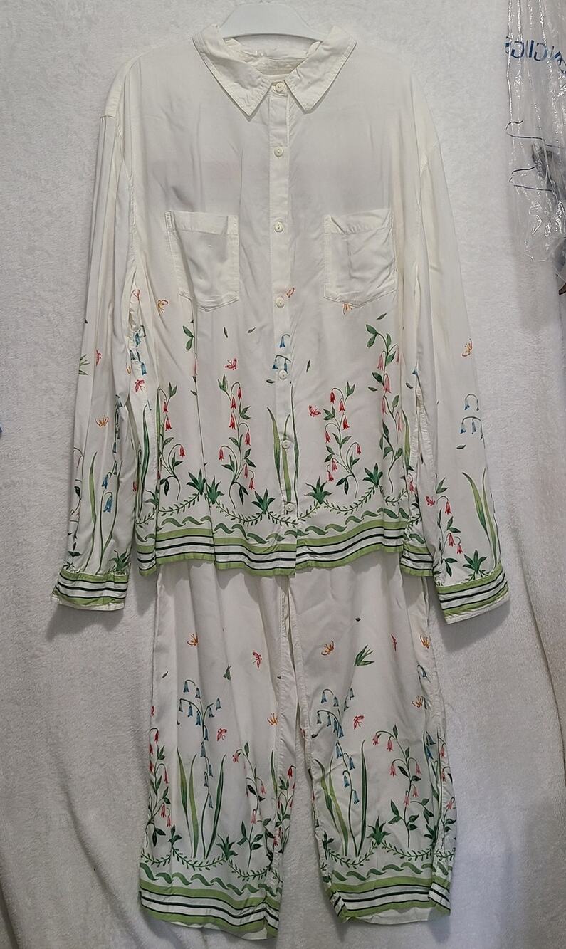 Piyama Marlon Sleep Set Botanic Print XXXL ECOVERO Lounge